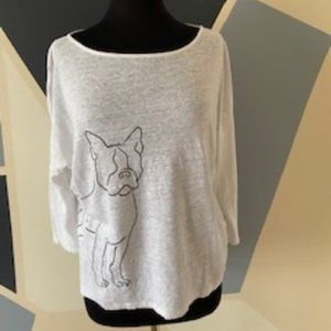 Contemporaine by Simons Linen Top